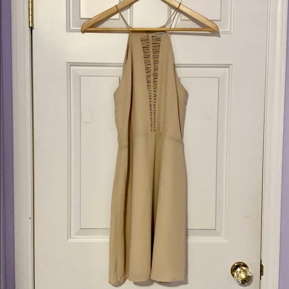 Nude colour dress from Naked Zebra